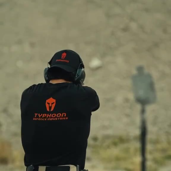 Shooter with the TYP9 pistol